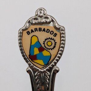 Barbados Souvenir Spoons, Travel Spoons, Country Spoons, Decorative Spoons